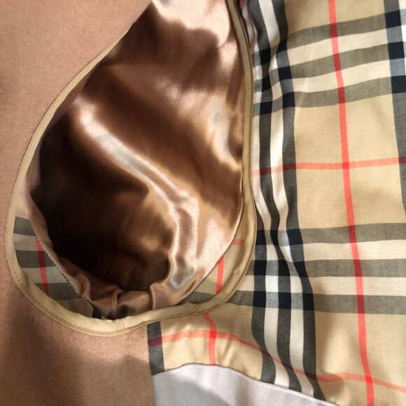 Vintage Burberry Long Coat - Size 8 - Picture 11 of 13